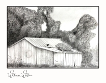 old barn print